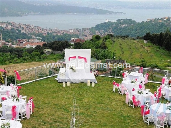 Villa Ozan Restaurant-Villa Ozan Restaurant-Boğaz manzaralı kır düğünü