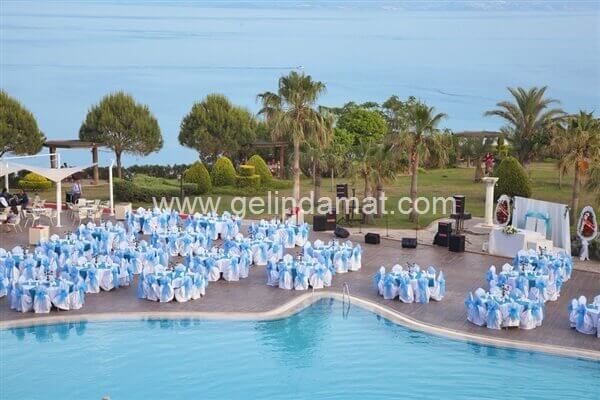 DİDİM BEACH RESORT & SPA -DİDİM BEACH RESORT & SPA -Havuz Başı Düğün 
