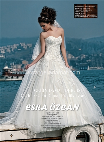Esra Özcan Moda-Esra Özcan 2014 gelinlik modelleri