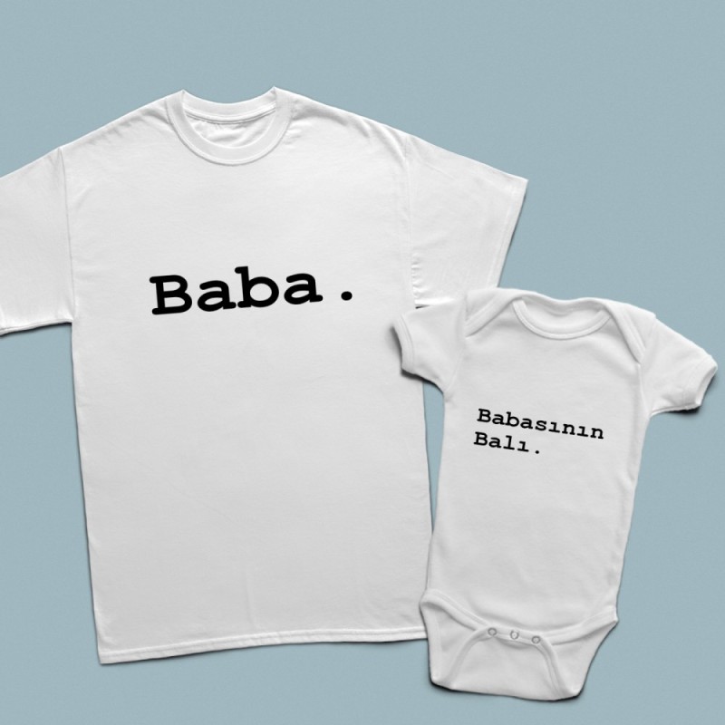 Baba, babasının balı baba çocuk set - 1