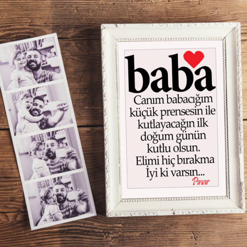 Baba başlıklı çerçeve - 1