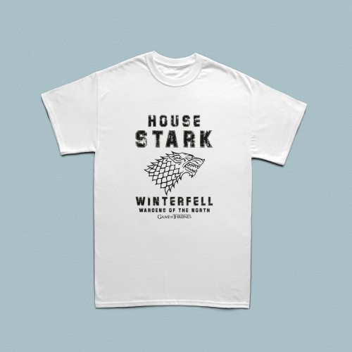 Game of Thrones Stark Family erkek tshirt - 1