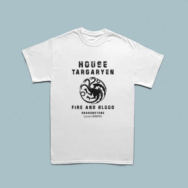 Game of Thrones Targaryen Family erkek tshirt - 1