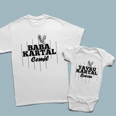 Kartal figürlü baba çocuk set - 3